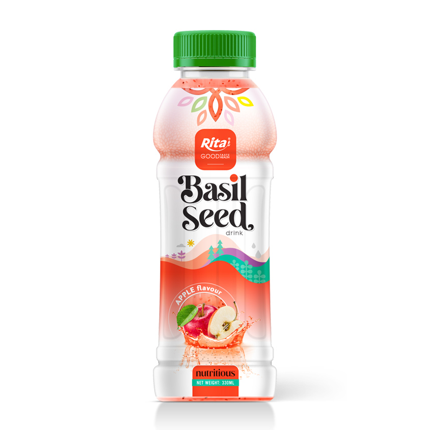 Basil seed 330ml Pet Apple