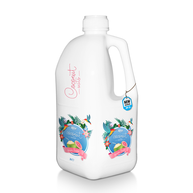 Coconut water with pink guava 2L PP bottle 