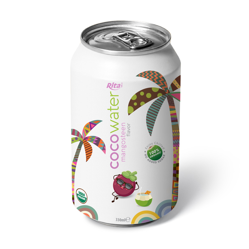 Coconut water mangosteen 330ml can