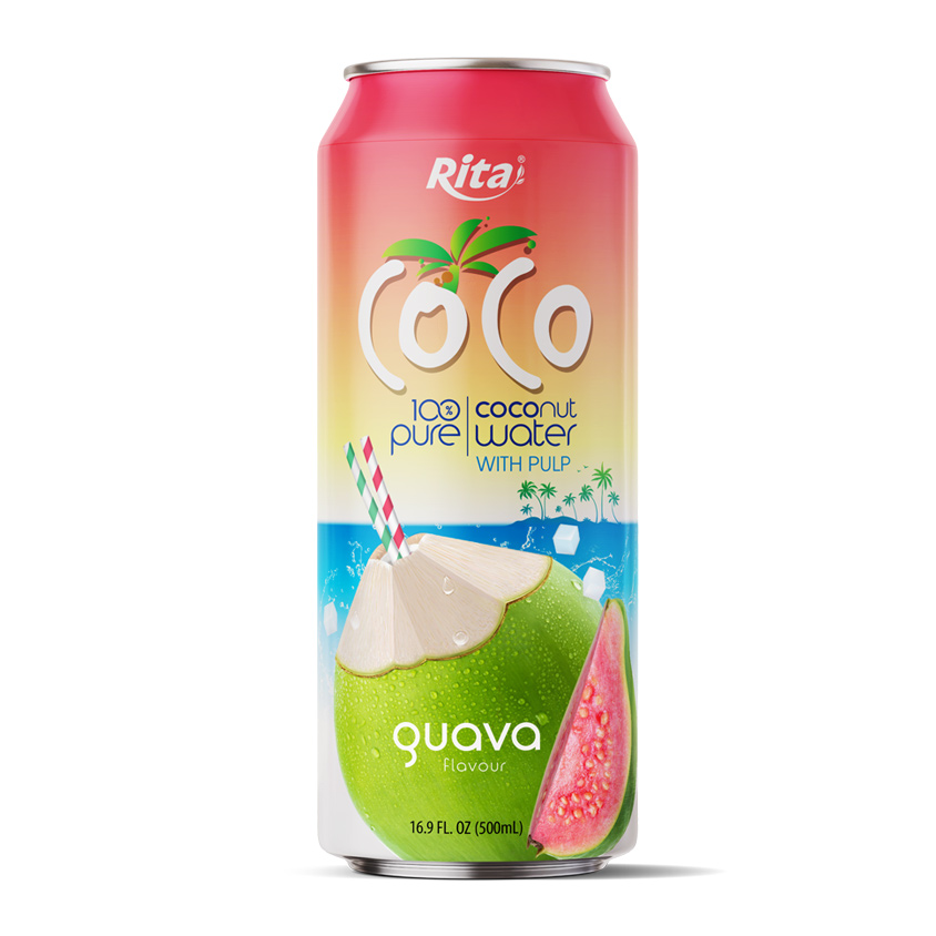 Coco Pulp 500ml can Guava