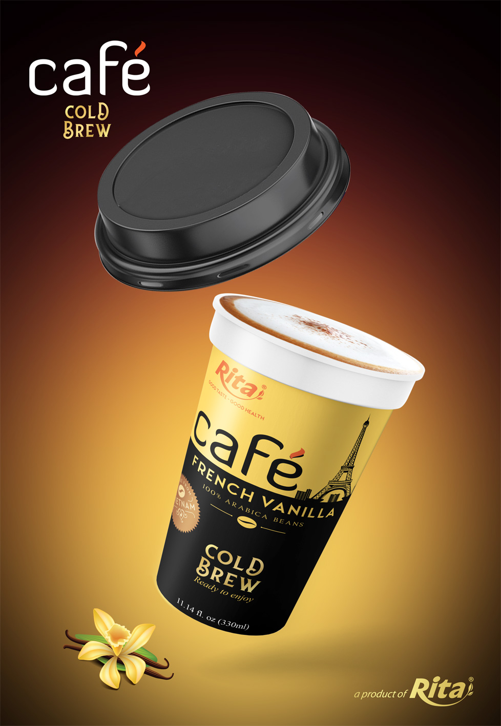 3D Coffee PP Cup 02
