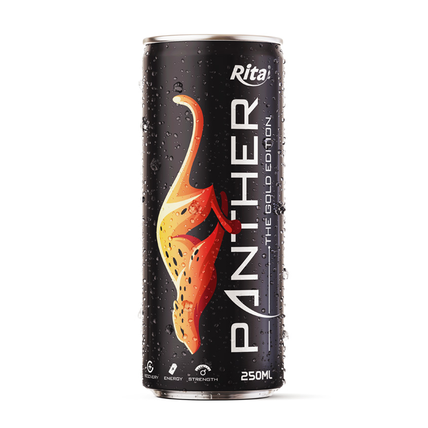 Panther Energy Drink 250ml Black