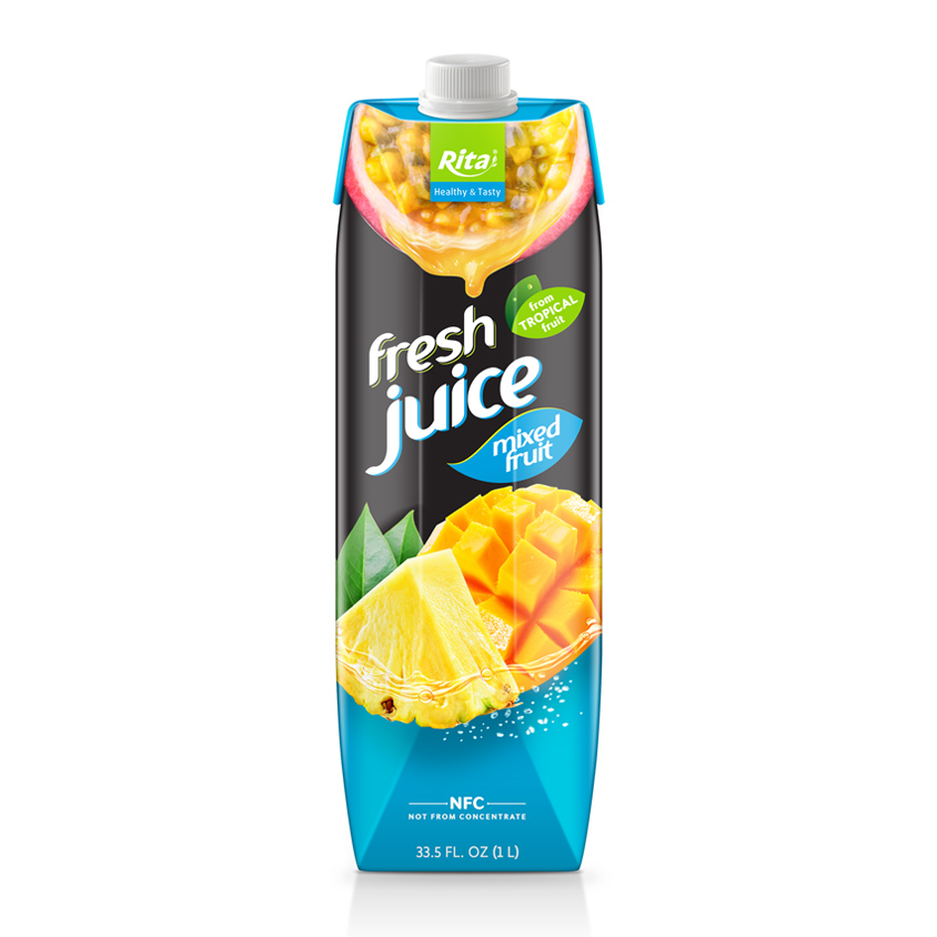 Mixfruit juice 1000ml Paper Box