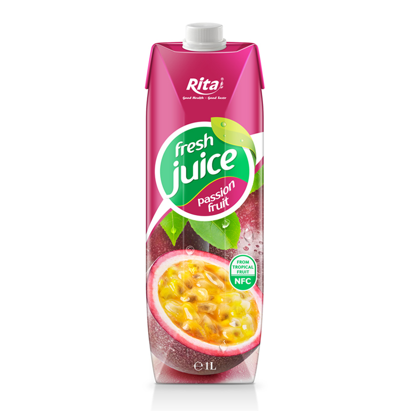 Passion fruit juice 1000ml paper box