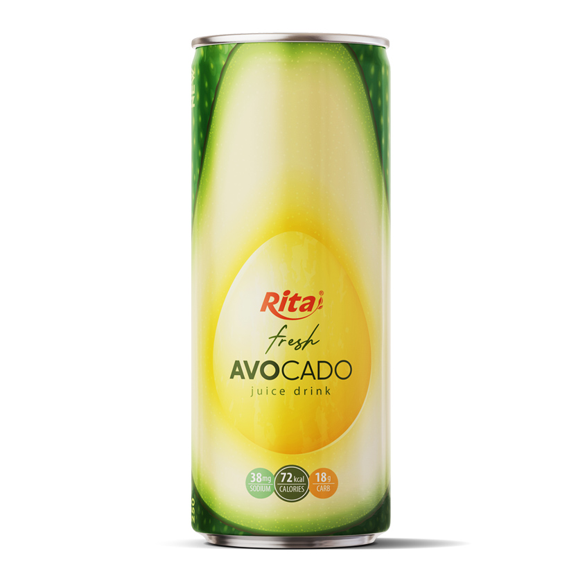 avocado juice drink 250ml can
