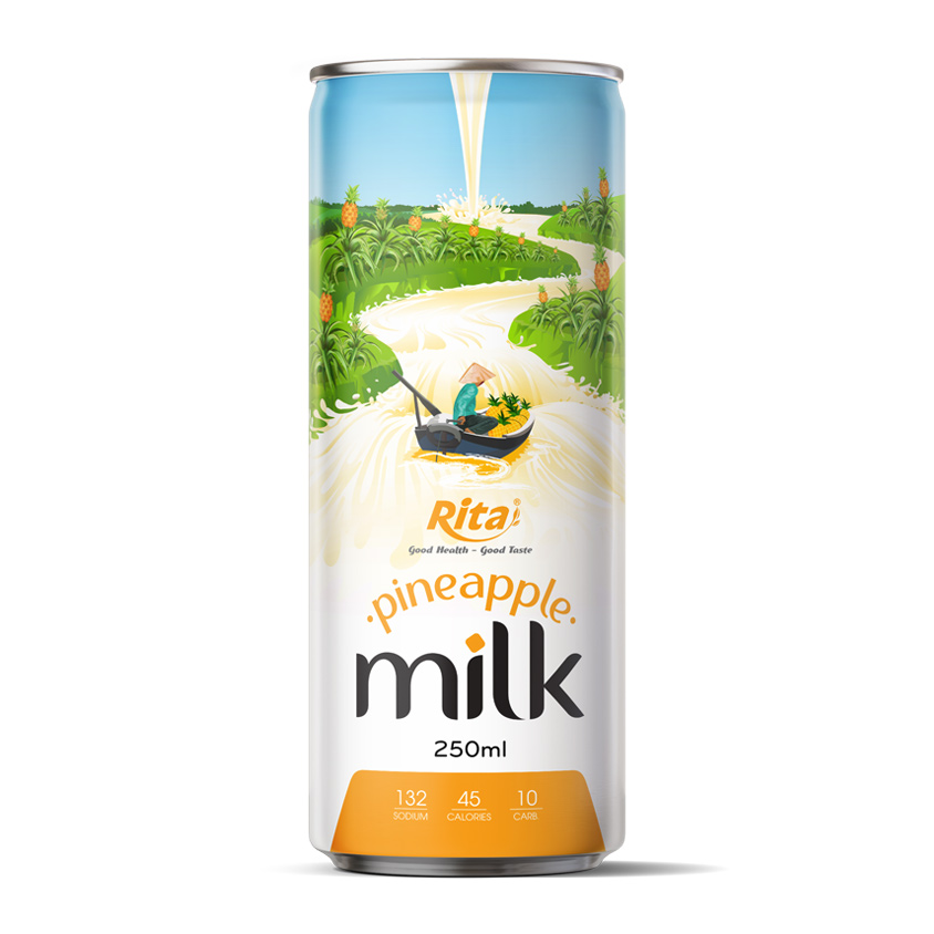 Pineapple milk 250ml slim can