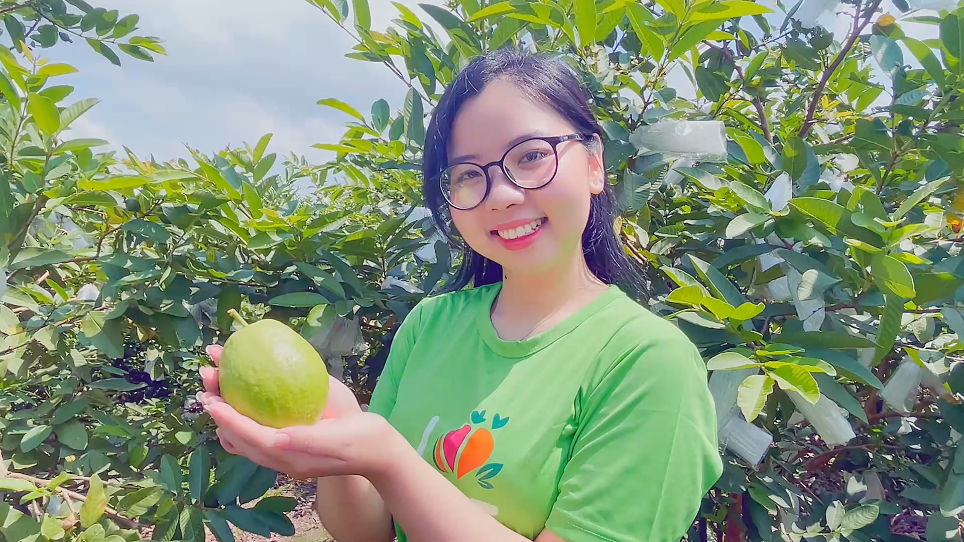 Rita at guava farm in Mekong delta