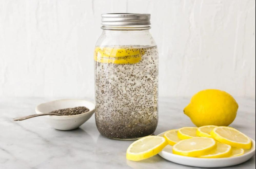 chia seed in water