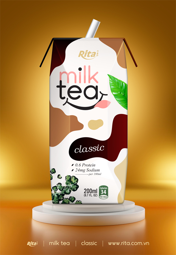 Design Milk tea 200ml box 03