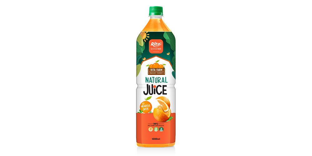  Orange Juice Drink 1000ml Pet Bottle