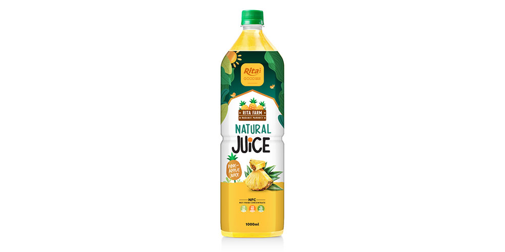Pineapple Juice Drink 1000ml Pet Bottle