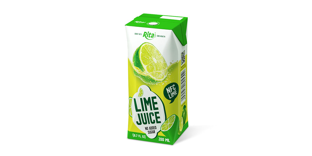Lime Water 200ml Paper Box   