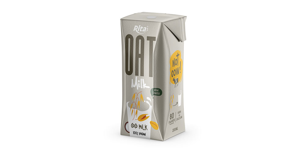 Oat Milk With Cocomilk Flavor 200ml Paper Box