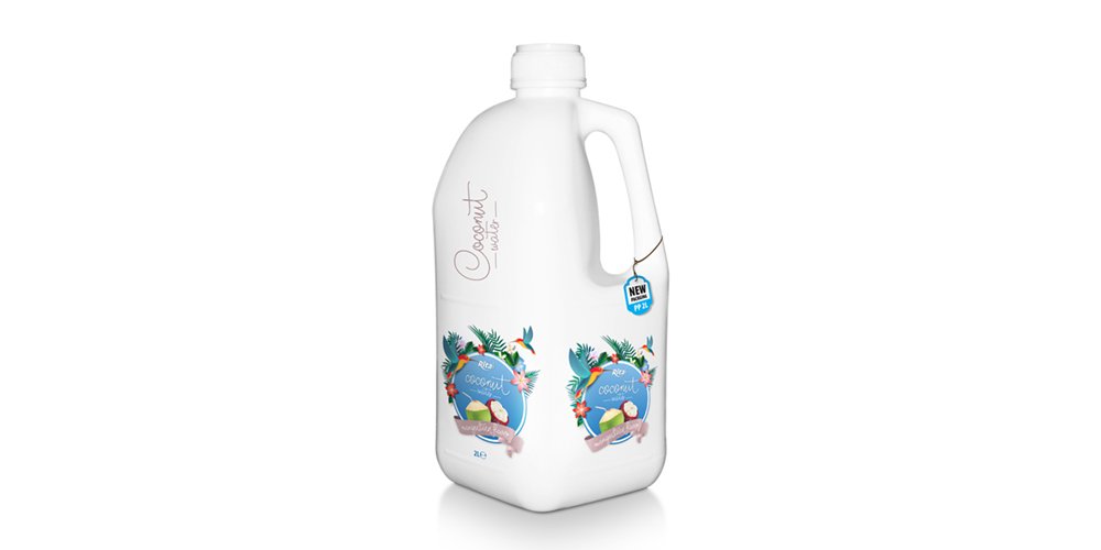 Natural Coconut Water With Mangosteen Juice 2L Pet Bottle