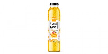 Basil-seed-drink-300ml-glass-mango