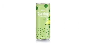 Sparkling-Carbonated-250ml-can-lime