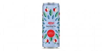 best-Sparkling-Tea-drink-apple-flavour-330ml-sleek-can
