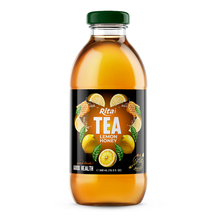 16.9 fl OZ Tea drink with lemon honey natural brewed tea