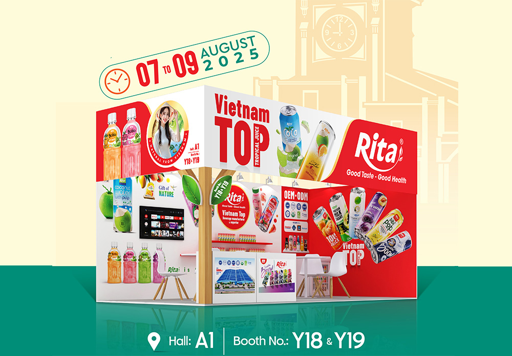 Discover Rita at Vietfood 2025: Where Beverages Meet Creativity