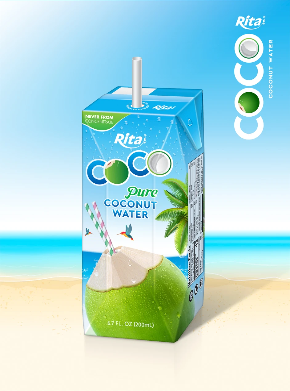 Cloudy White Coconut Water Tetra Pack, Packaging Size: 200 ml