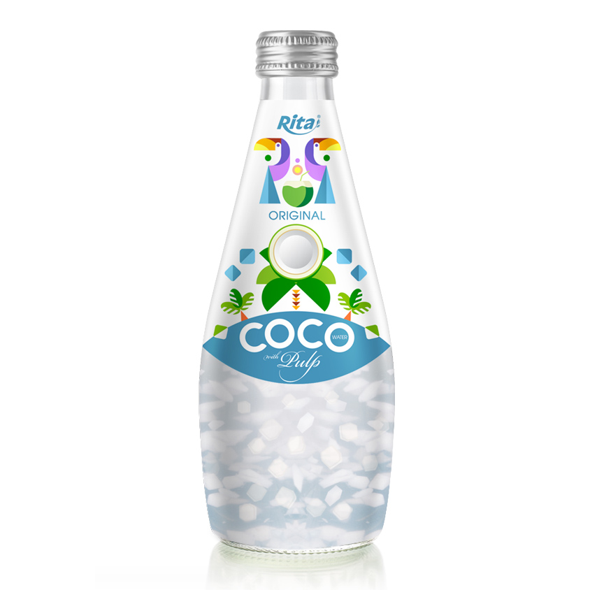 Coco Pulp 290ml glass bottle original