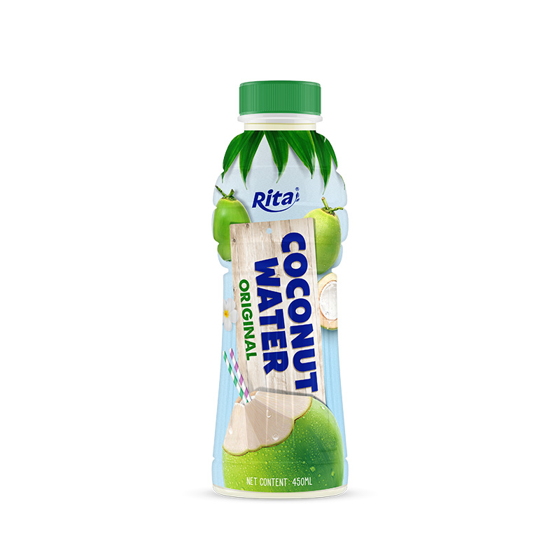 450ml Pet bottle Coconut water original advantages fresh drink