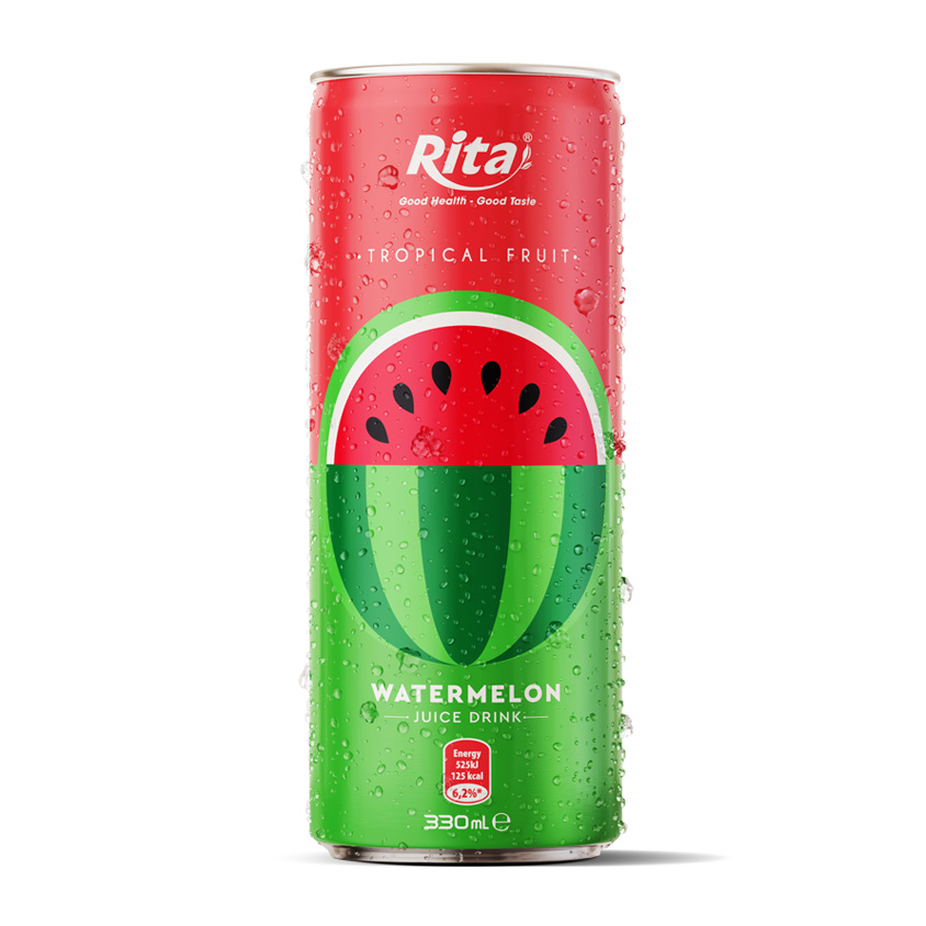 Watermelon Juice Drink 330ml Canned