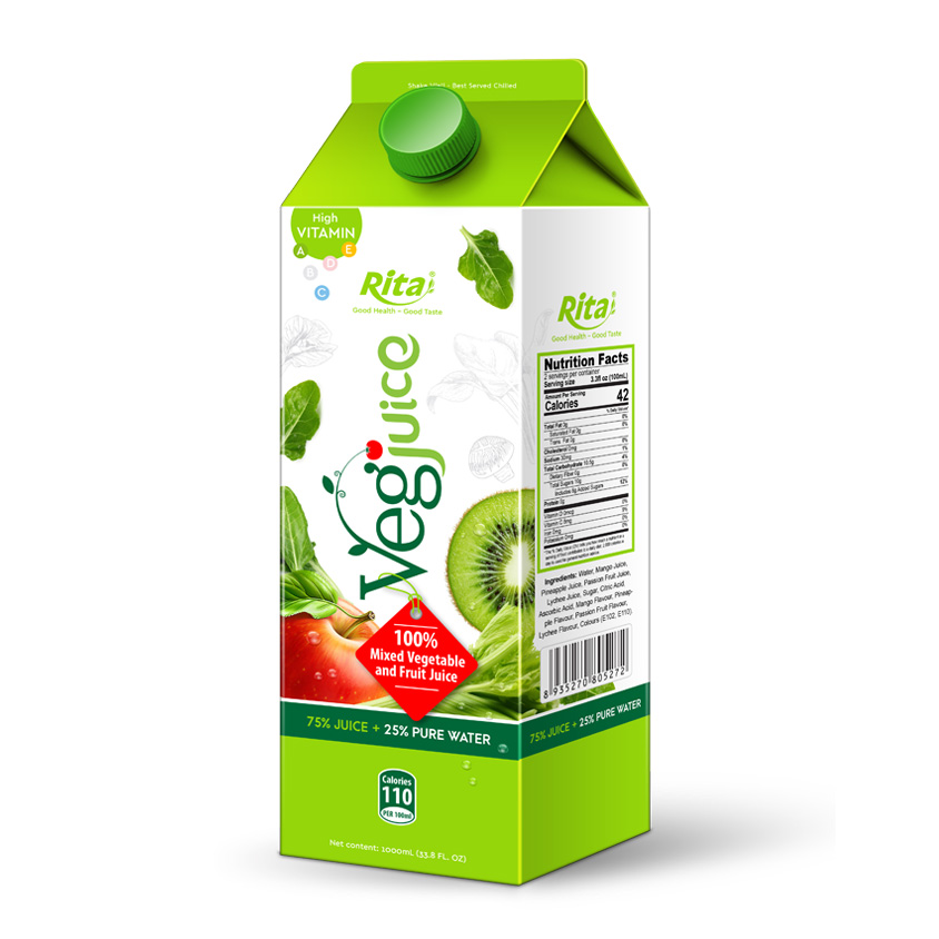 Vegetable juice 1000 ml 2