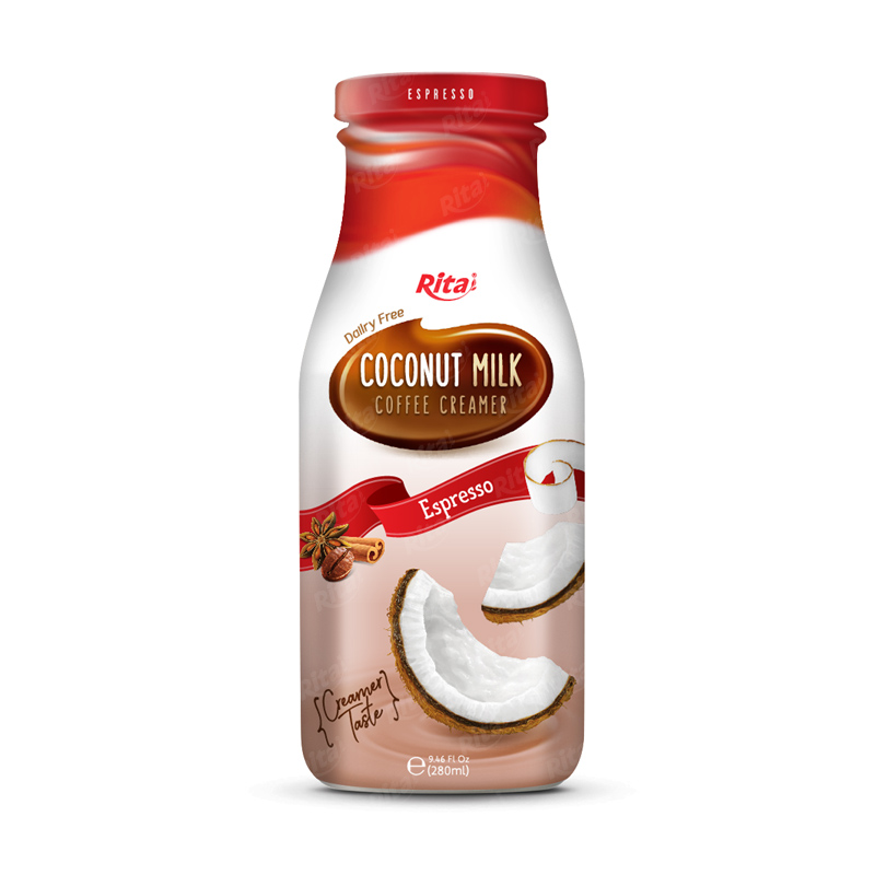 Coconut milk Espreso 280ml glass bottle
