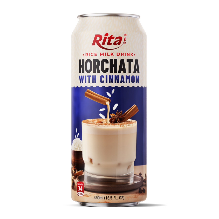 rice milk drink Horchata with cinnamon 16.5 fl oz cans