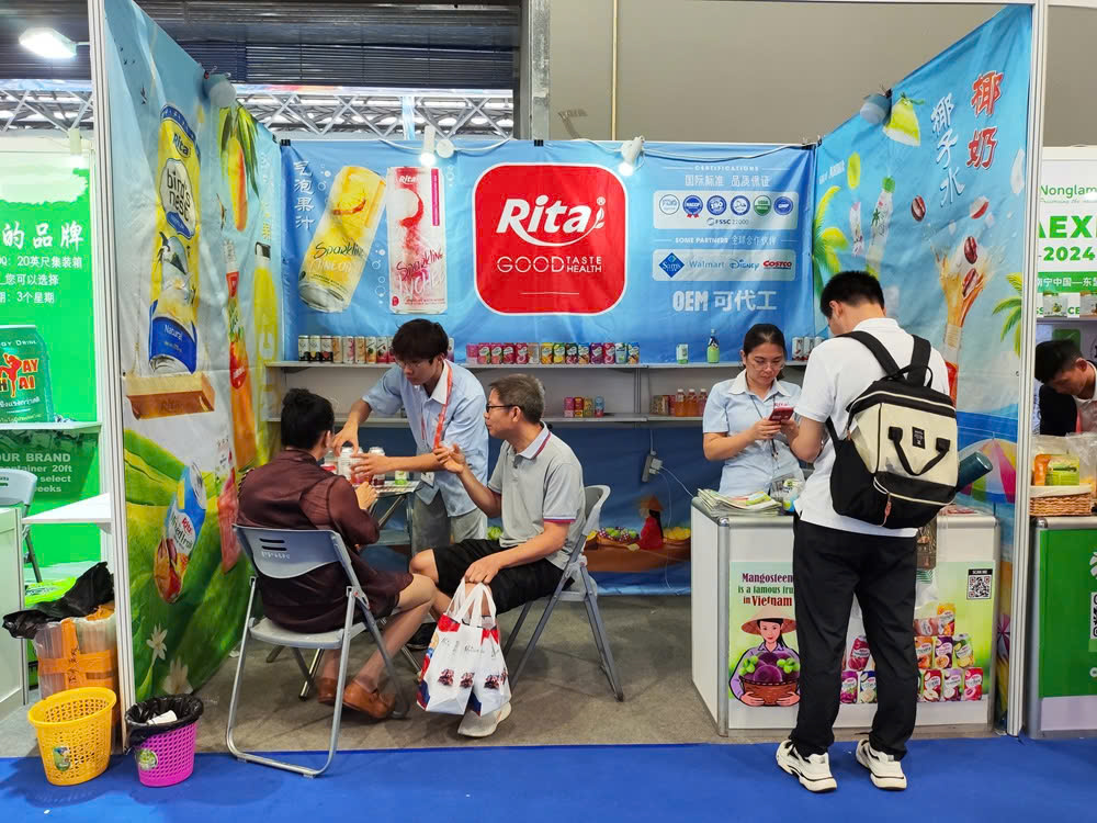 Clients enjoy Rita products at Caexpo 2024