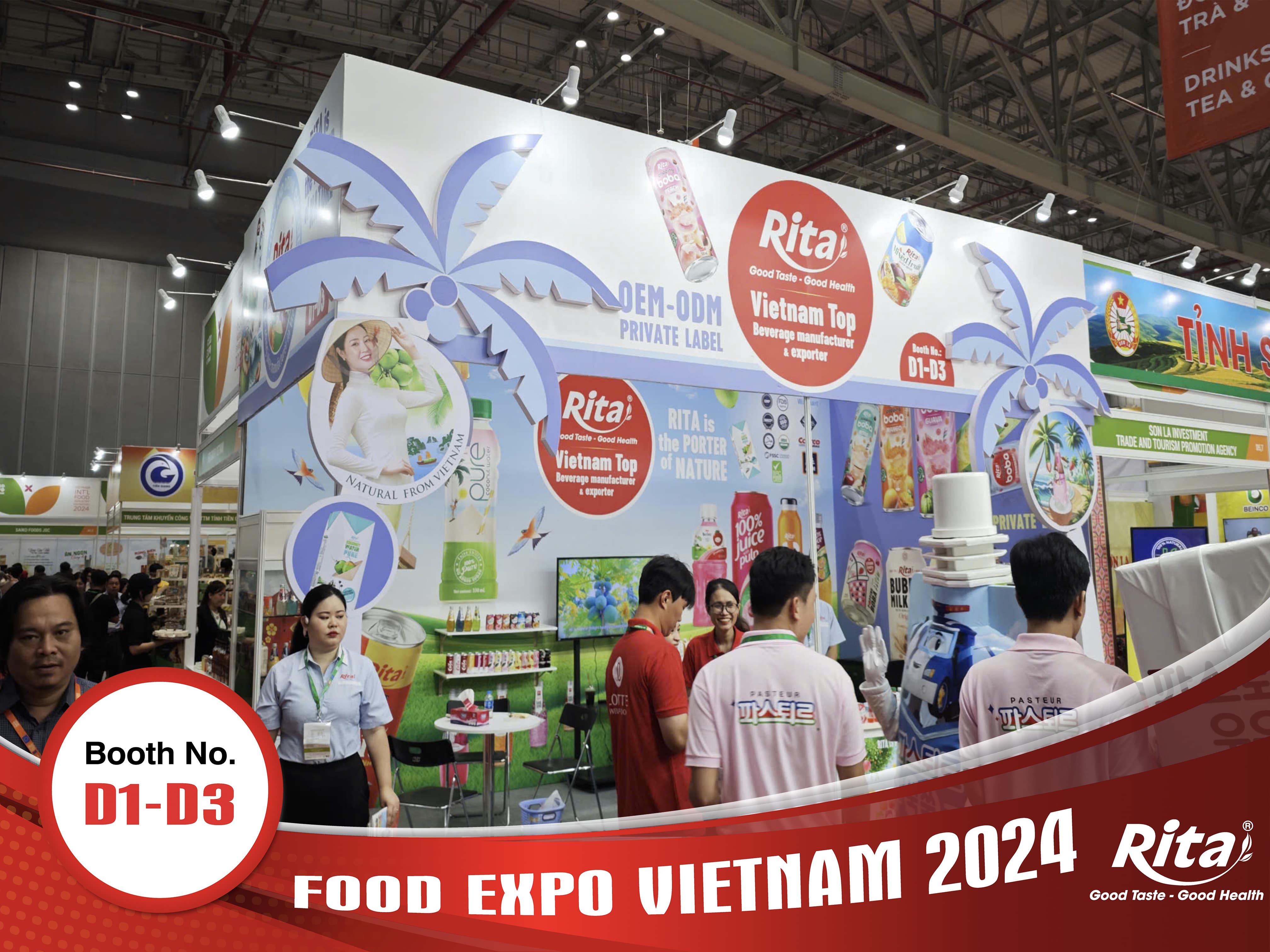 Rita Company Participates in Vietnam Foodexpo 2024