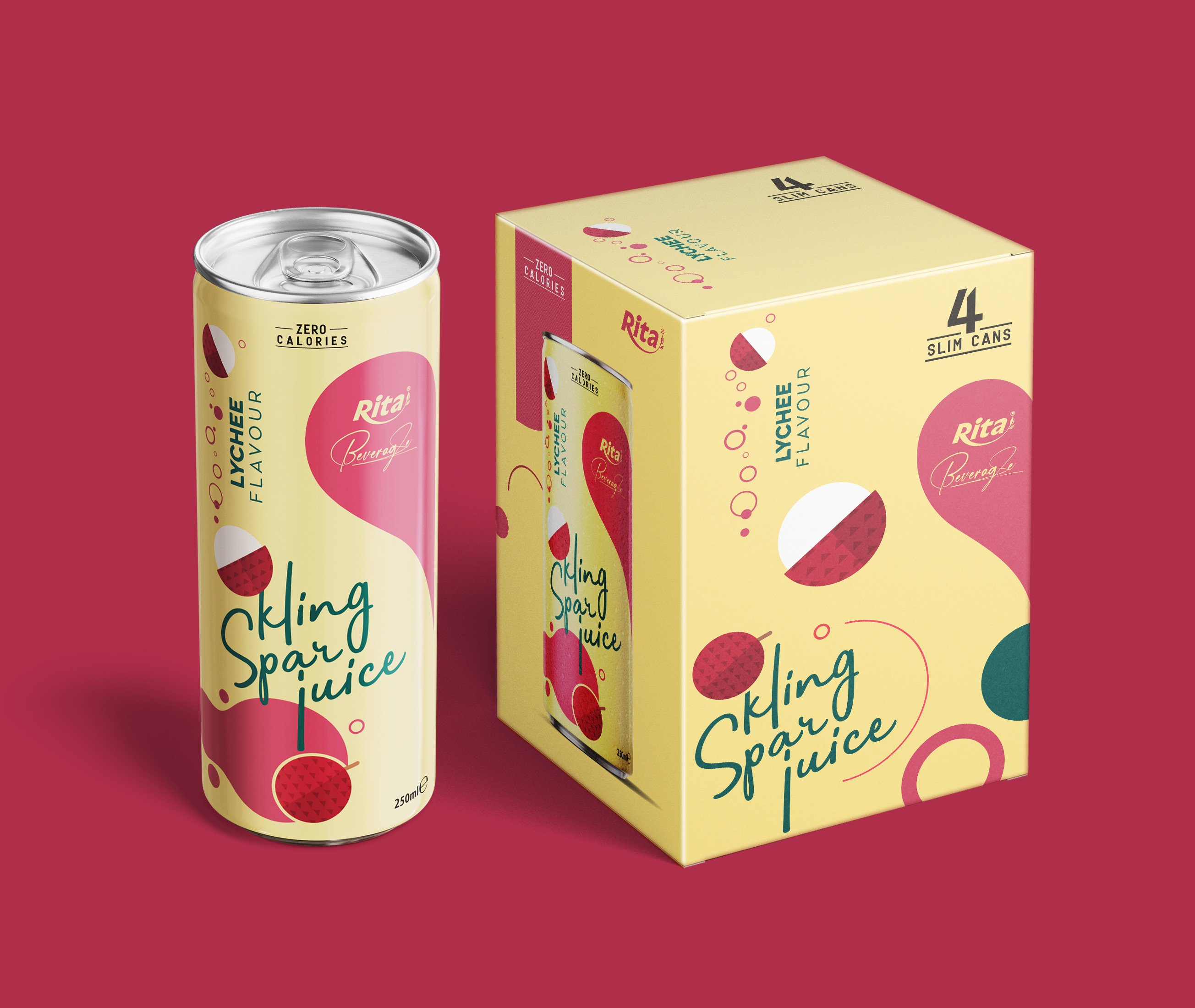 Sparkling Lychee Juice - A Crisp Taste of the Tropics