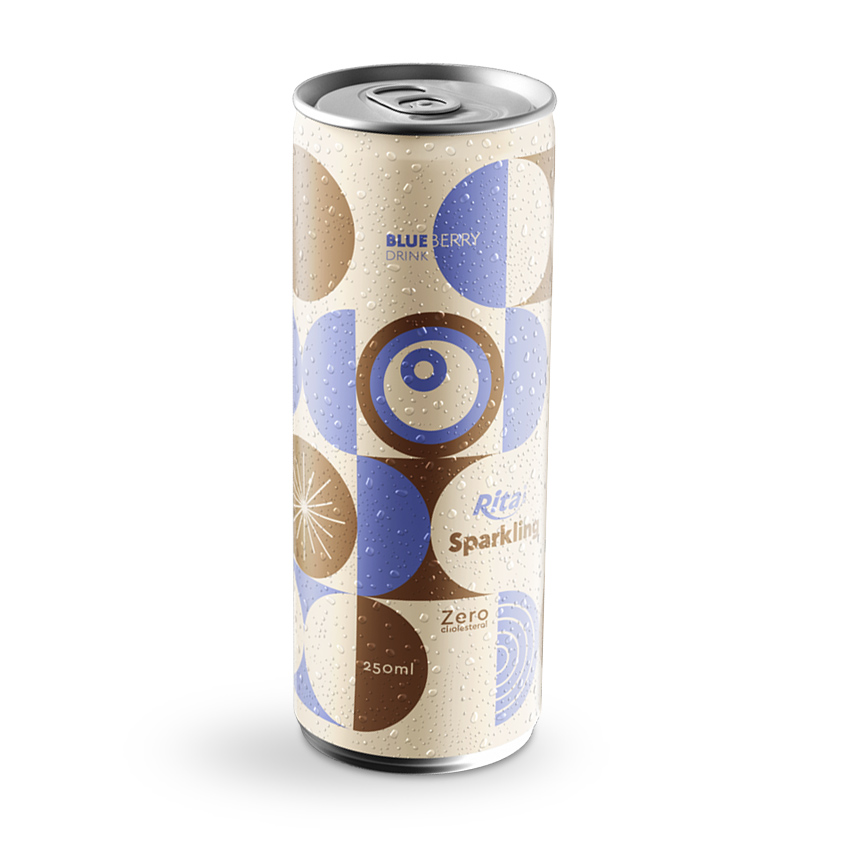 sparkling 250ml can blueberry