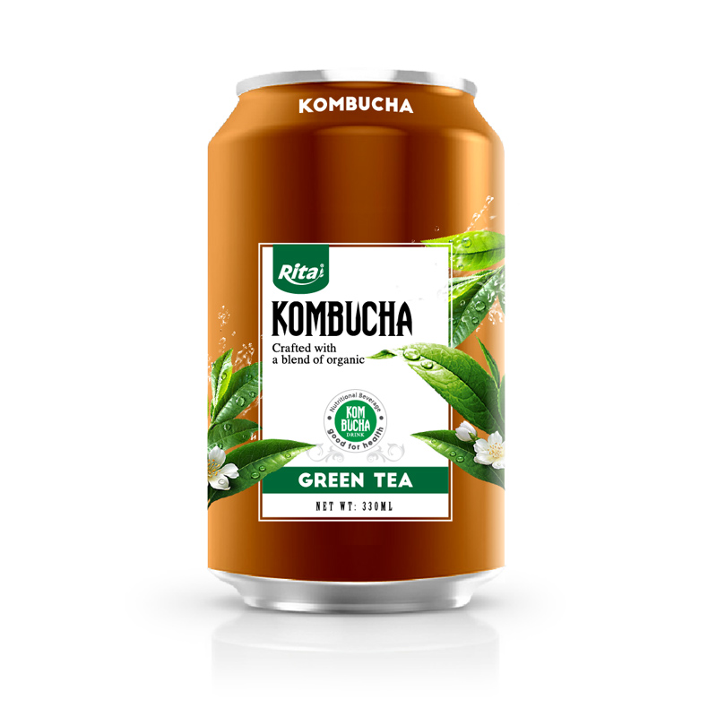 Kombucha Green Tea 330ml Can