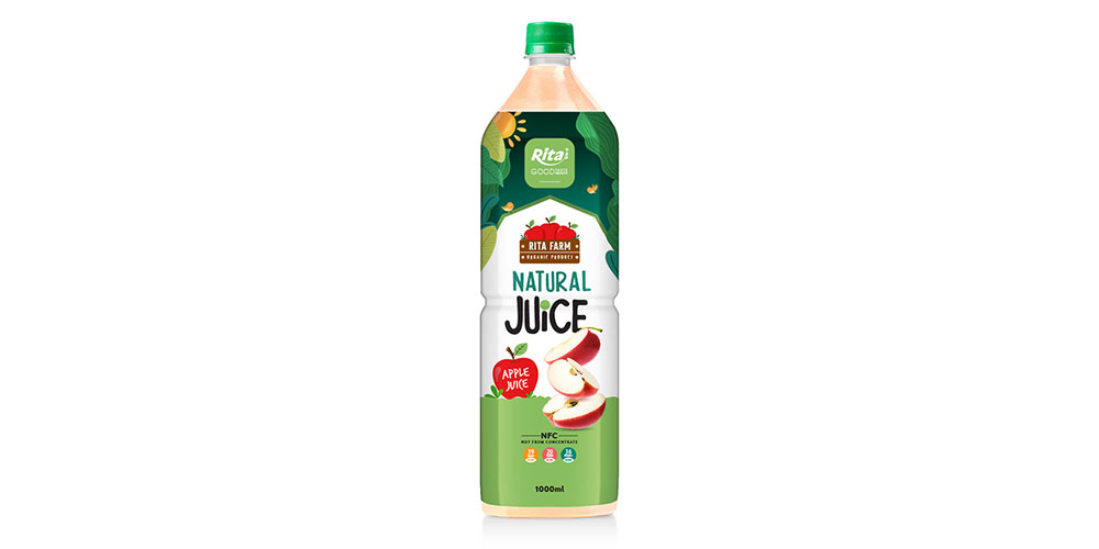 Apple Juice Drink 1000ml Pet Bottle
