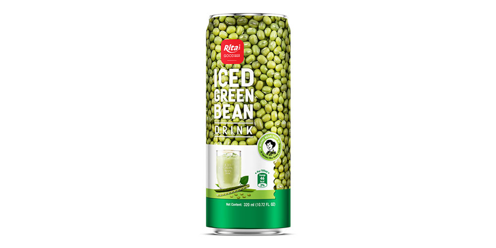 Wholesale Green Bean Drink 320ml Can