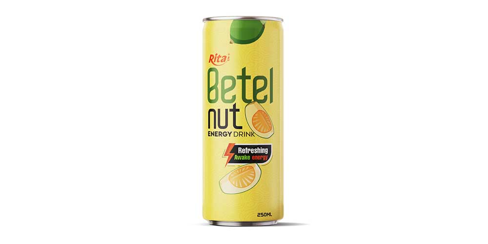 Betel Nut Energy Drink 250ml Slim Can