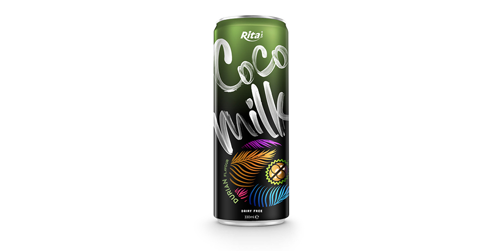 Coconut Milk with Durian Flavor 330ml Can