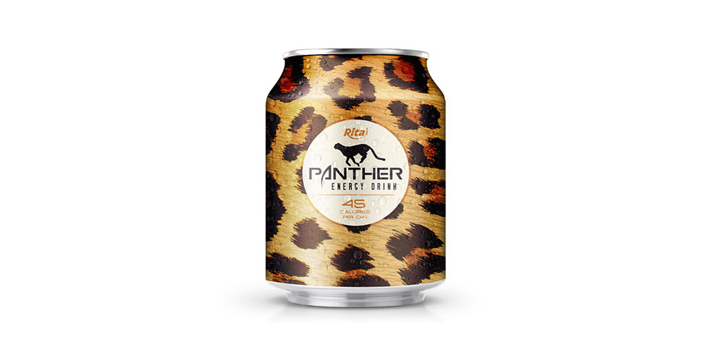 250ml Short Can Energy Drink Panther  Rita Brand