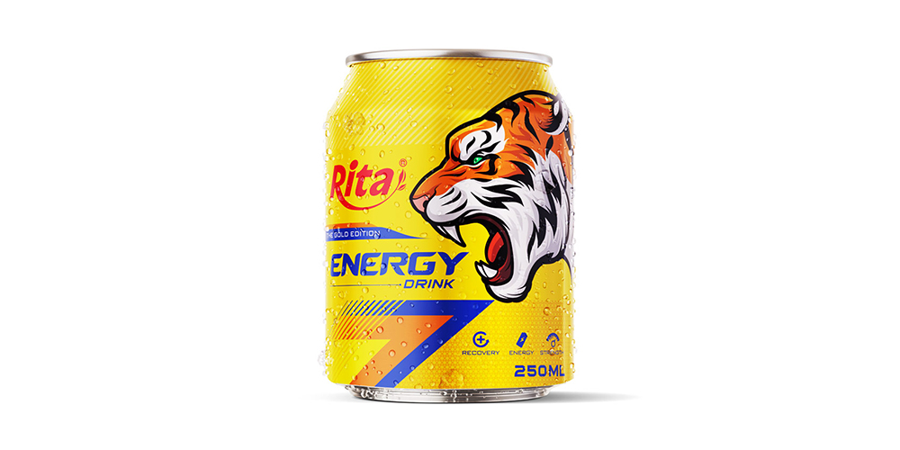 Energy Drink 250ml Short Canned  Rita Brand