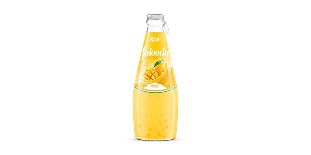 Falooda Mango Flavor 290ml Glass Bottle