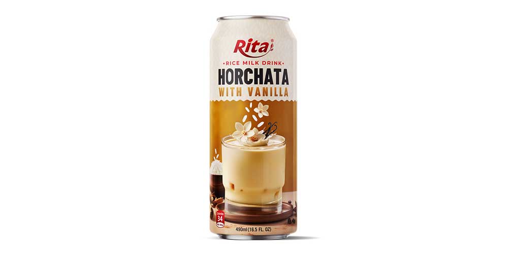 16.5 fl oz Can Horchata Mix Vanilla Flavor 