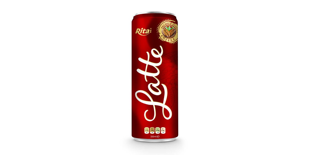 Latte Coffee 330ml Can Rita Brand