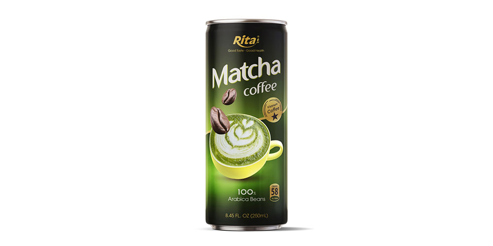 Matcha Coffee 250ml Alu Can Rita Brand