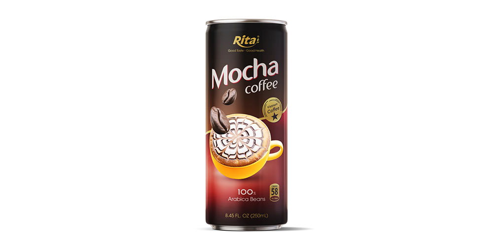 Mocha Coffee 250ml Alu Can Rita Brand