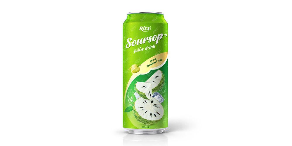 Soursop Juice 500ml Can Rita Brand