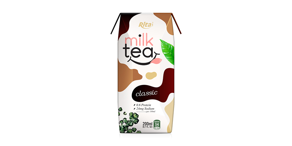 Classic Milk Tea 200ml Paper Box Rita Brand