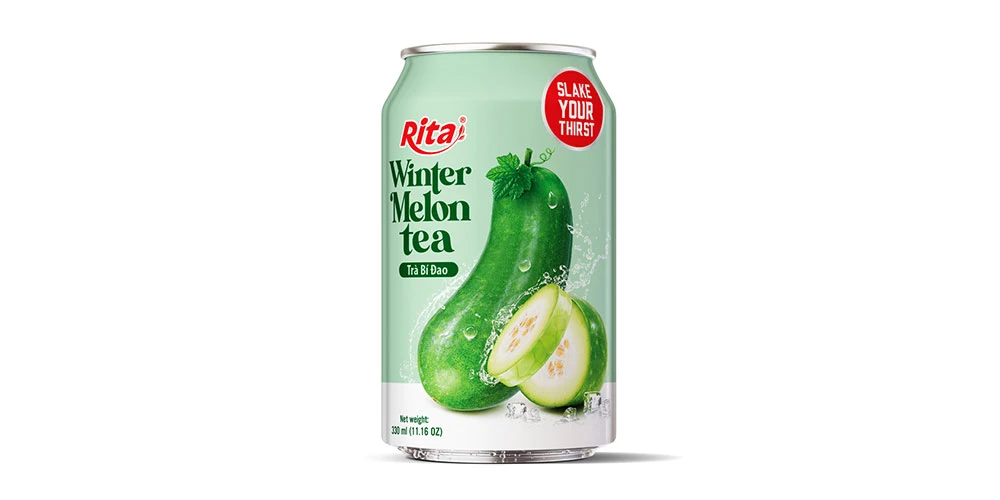 Tea Drink Winter Melon Tea 330ml Can Rita Brand