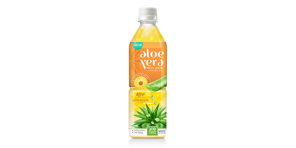 500ml Pet Bottle Aloe Vera With Pineapple Flavor 